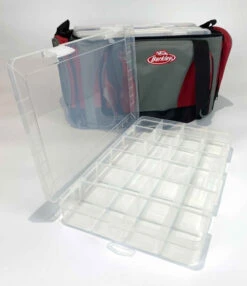 Berkley Betesväska Inkl 4 Askar, Grå/vinröd -Pro Vissersaas 1110662 4