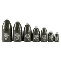 LMAB Tungsten Bullet Weights -Pro Vissersaas 166 137573r 3