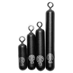 LMAB Tungsten Round Eye Stick Matt Black -Pro Vissersaas 166 137788r 2