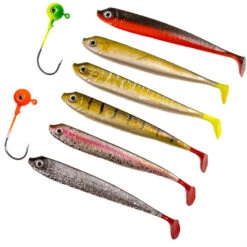 Fladen Conrad Softlures 3x6 Assorted Colors -Pro Vissersaas 20 3504r 3