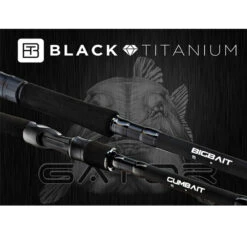 Gator Bigbait Black Titanium 8,5'' 50-180g Casting