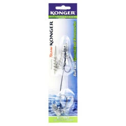 Konger Swimbait System Double Stinger 2/0, 12cm, Exchangeable Weights -Pro Vissersaas 273000024 2