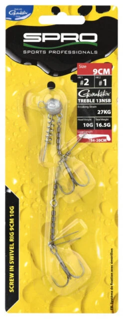 SPRO Screw In Swivel Rig -Pro Vissersaas 46281310r 3
