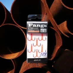 BKK Spear-21 UVO Treble Hooks -Pro Vissersaas A ET 6140r 3