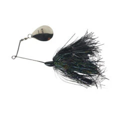 ERC Pearson’s Bump & Grind Spinnerbait 1 Oz, 45g - Black Holo Flash