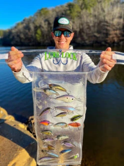 Lure Lock Clear Roll Up Bag -Pro Vissersaas BOB 00 1604 13