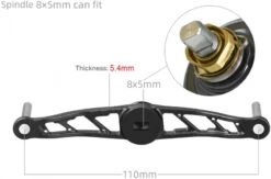 Gomexus Thicken Power Handle -Pro Vissersaas BS110H27BKBK1r 4