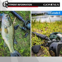 Gomexus 110mm Aluminium Handle With 35mm TPE Knob -Pro Vissersaas BS110HTE35BKTNr 5