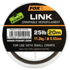 Fox Edges Link Trans Khaki Mono
