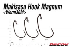 Decoy Worm30M Makisasu Hook Magnum -Pro Vissersaas D30M80r 4