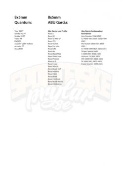 Gomexus 100mm Carbon Handle With 27mm TPE Knob -Pro Vissersaas DCS100A27RDBKr 15