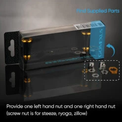 Gomexus 95mm Carbon Swept Handle With 20mm Aluminium Knob -Pro Vissersaas DCS95A20BKGDr 6