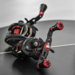 Gomexus 95mm Carbon Swept Handle With 20mm Aluminium Knob -Pro Vissersaas DCS95A20BKGDr 8