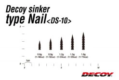 Decoy DS-10 Sinker Type Nail -Pro Vissersaas DDS1006r 5