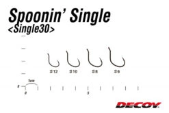 Decoy SINGLE30 Spoonin Single -Pro Vissersaas DS3010r 4