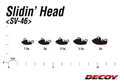 Decoy SV-46 Slidin Head -Pro Vissersaas DSV4615r 4