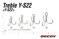 Decoy Treble Y-S22 -Pro Vissersaas DTYS2220r 4