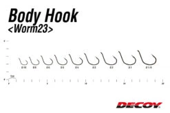 Decoy Worm23 Body Hook -Pro Vissersaas DW231r 4