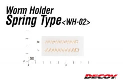 Decoy WH-02 Worm Holder Spring Type -Pro Vissersaas DWH02Lr 5