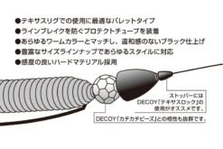 Decoy DS-5 Sinker Type Bullet -Pro Vissersaas DY DS6TBr 4