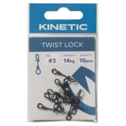 Kinetic Twist Lock Black -Pro Vissersaas F620 007r 2
