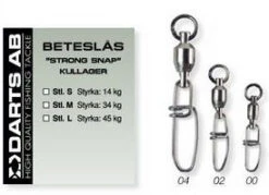 Darts Beteslås Strong Snap Kullager -Pro Vissersaas H7310 04r 3