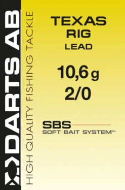 Darts Texas Rig - Lead -Pro Vissersaas K7850 2014r 3