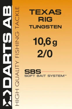 Darts Texas Rig - Tungsten -Pro Vissersaas K7852 2014r 4