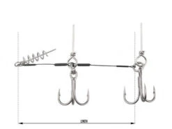 Dragon Stinger With Corkscrew 2 X Hooks -Pro Vissersaas PDF 56 300 2713r 3