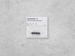 Jaeger Tungsten Cheburashka Sinker Black -Pro Vissersaas PRC CW BL 10r 2
