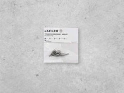 Jaeger Tungsten Tear Drop Shot Weight -Pro Vissersaas PRC DW SI 10.6r 2