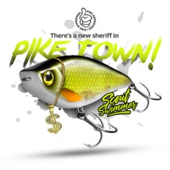 Scout Swimmer 12,5cm 67g Slow Sink -Pro Vissersaas SCSWSS125r 2