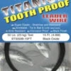 AFW - Titanium Tooth Proof Single Strand, Tafsmaterial