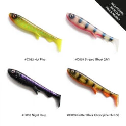 Wolfcreek Shad 2.0 25cm, 120g -Pro Vissersaas WCL SHAD25r 6
